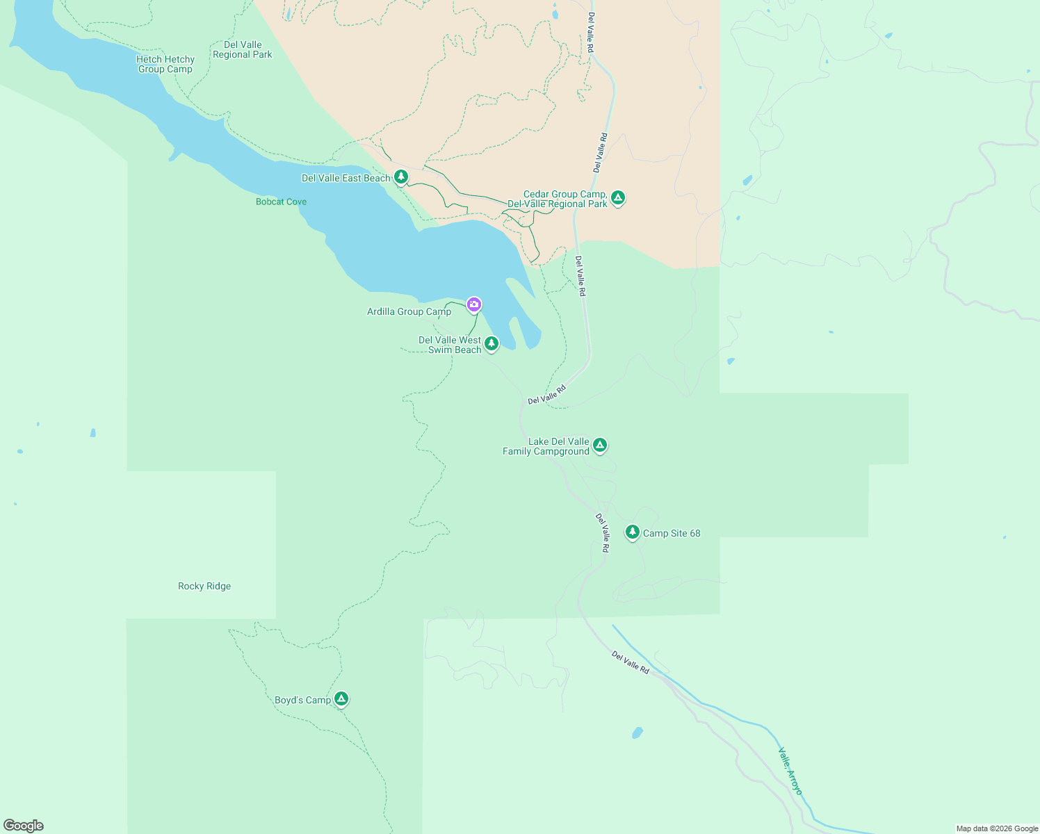 map of restaurants, bars, coffee shops, grocery stores, and more near 7777 Del Valle Road in Livermore