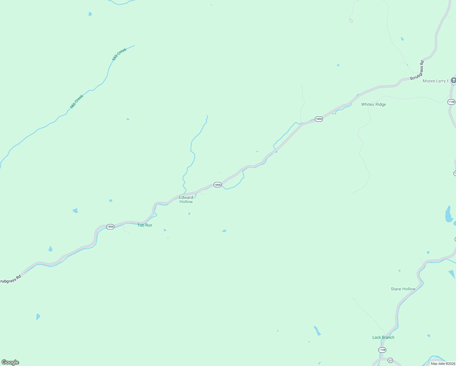 map of restaurants, bars, coffee shops, grocery stores, and more near Scrubgrass Road in Perryville