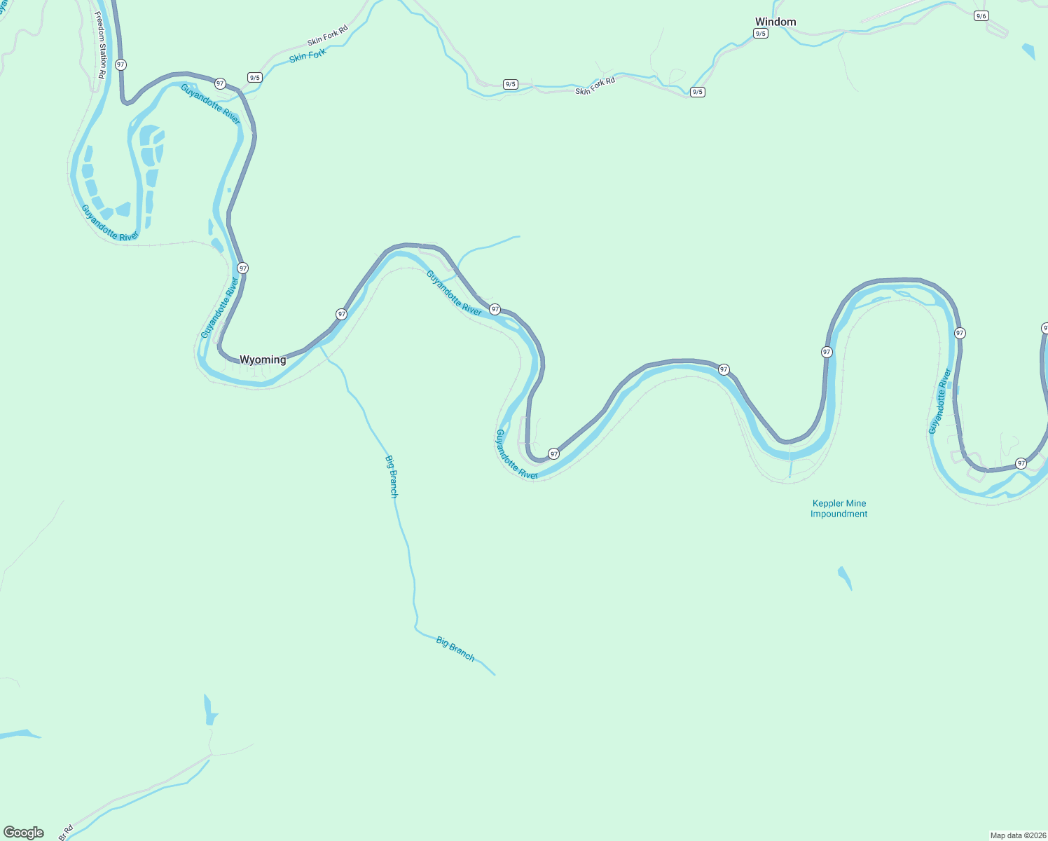 map of restaurants, bars, coffee shops, grocery stores, and more near Ramey Addition Road in Brenton