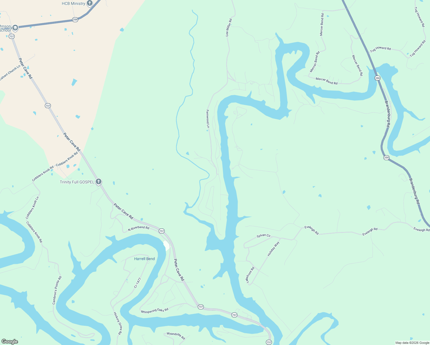map of restaurants, bars, coffee shops, grocery stores, and more near 366-374 Fernwood Lane in Leitchfield