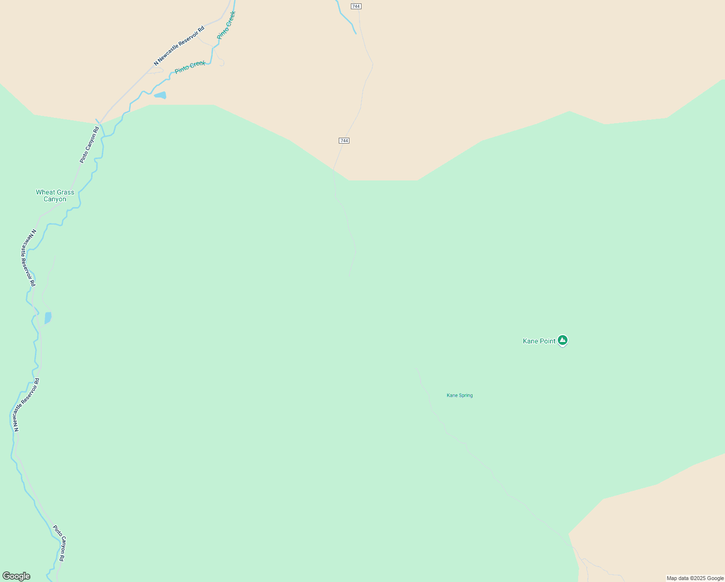 map of restaurants, bars, coffee shops, grocery stores, and more near FR 744 in Cedar City