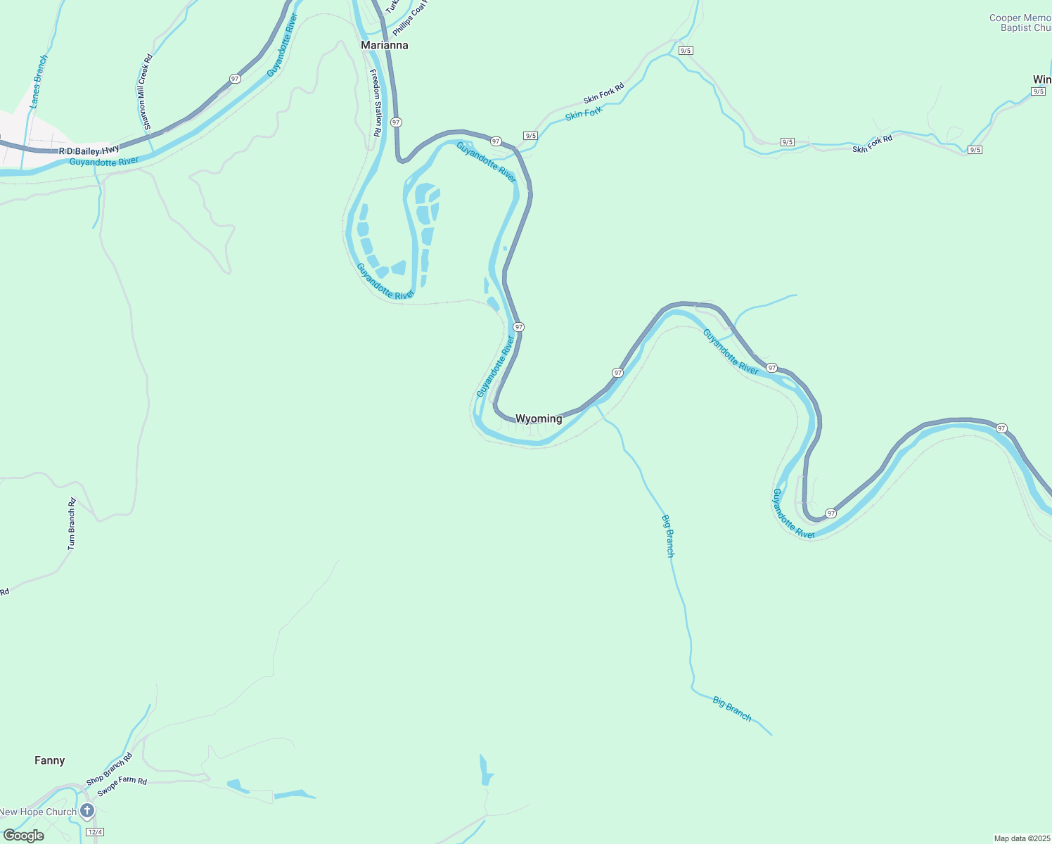 map of restaurants, bars, coffee shops, grocery stores, and more near in Wyoming