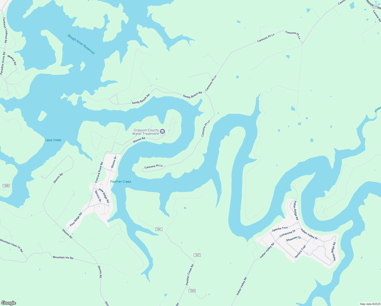 map of restaurants, bars, coffee shops, grocery stores, and more near 48-50 Cannons Point Road in McDaniels