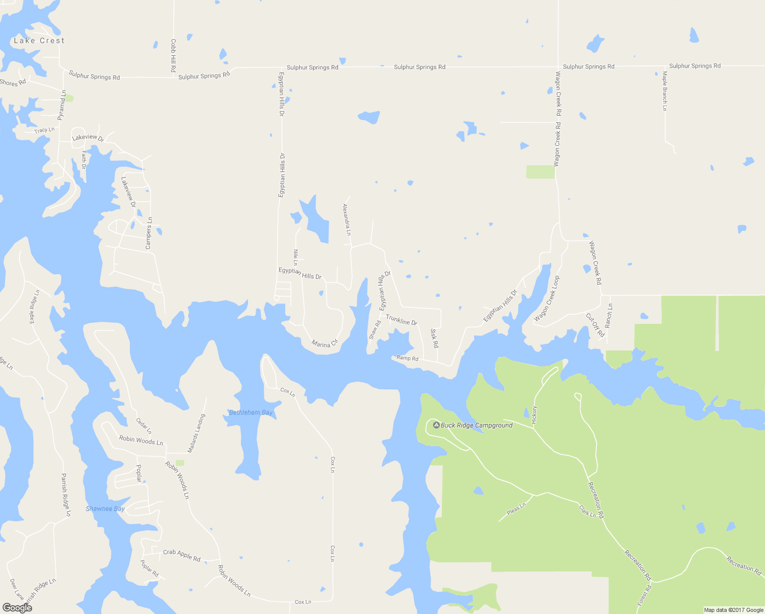 map of restaurants, bars, coffee shops, grocery stores, and more near 2184 Egyptian Hills Drive in Creal Springs