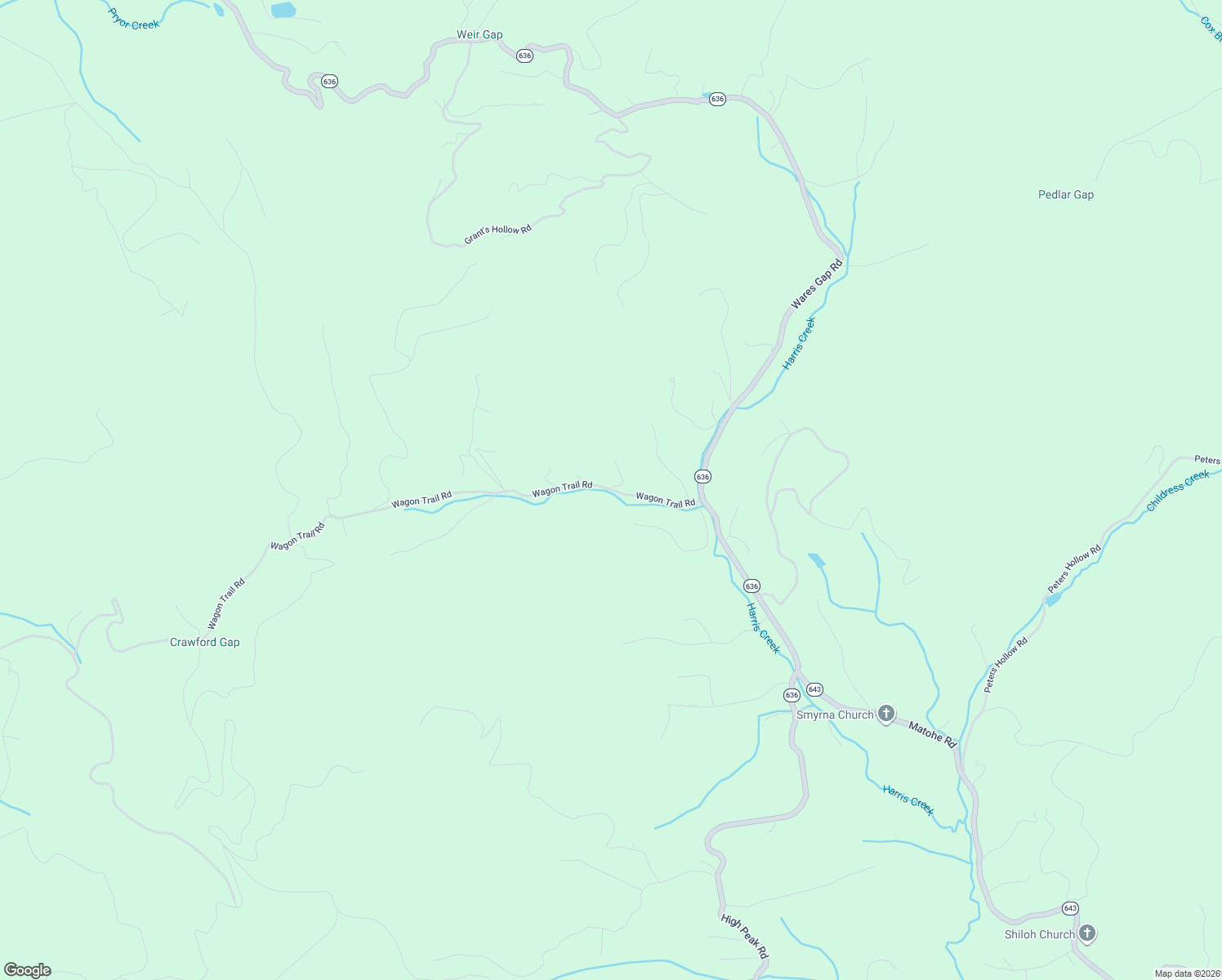 map of restaurants, bars, coffee shops, grocery stores, and more near 2531 Wagon Trail Road in Monroe