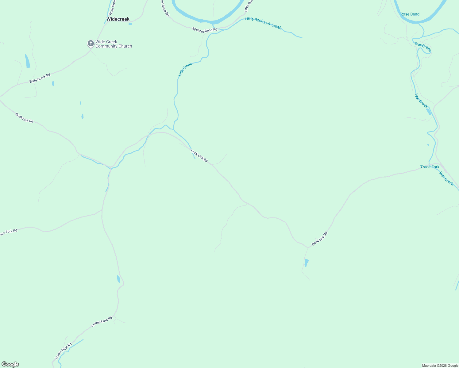 map of restaurants, bars, coffee shops, grocery stores, and more near 1382 South Rock Lick Road in Jackson