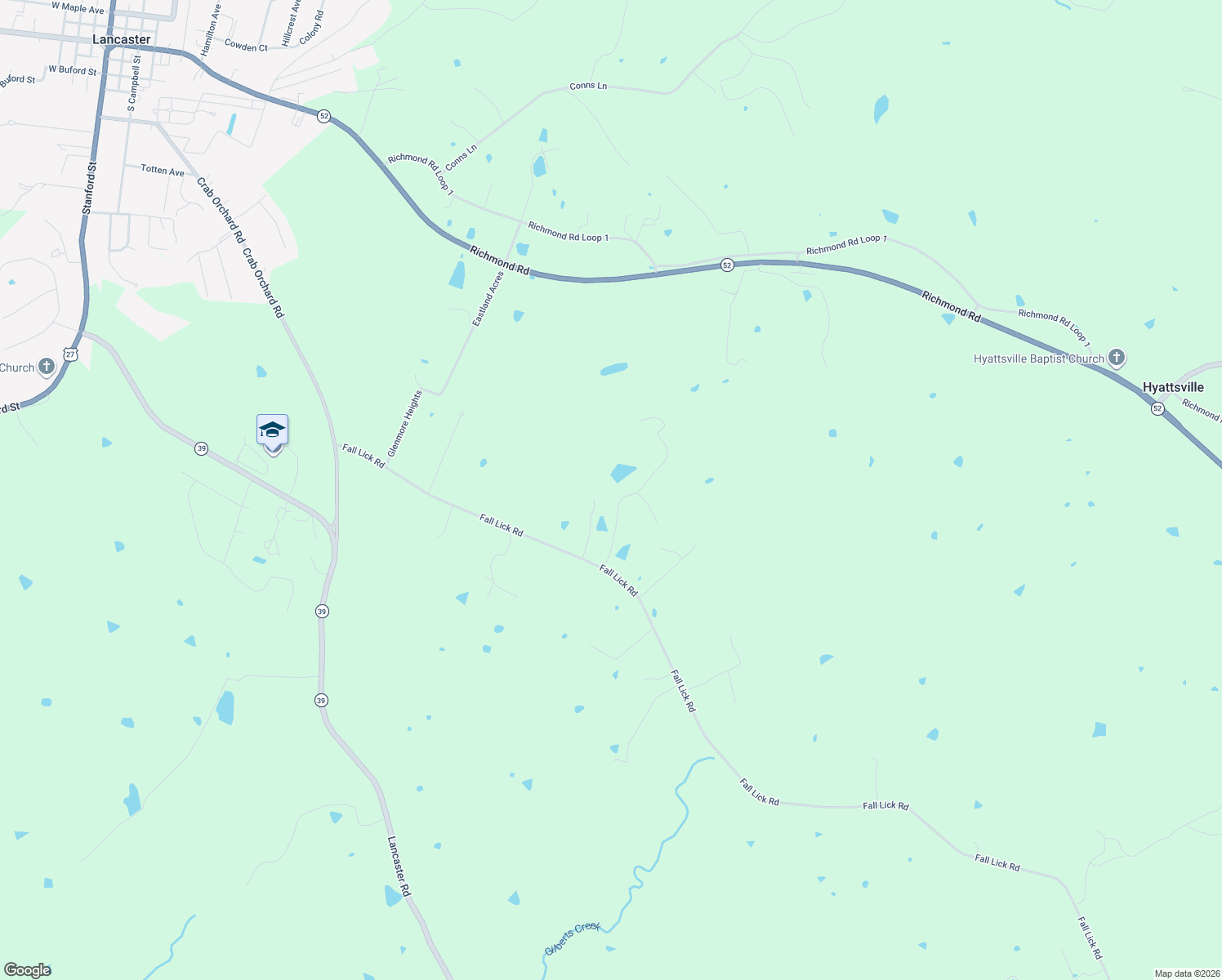 map of restaurants, bars, coffee shops, grocery stores, and more near 283 Windswept Drive in Lancaster