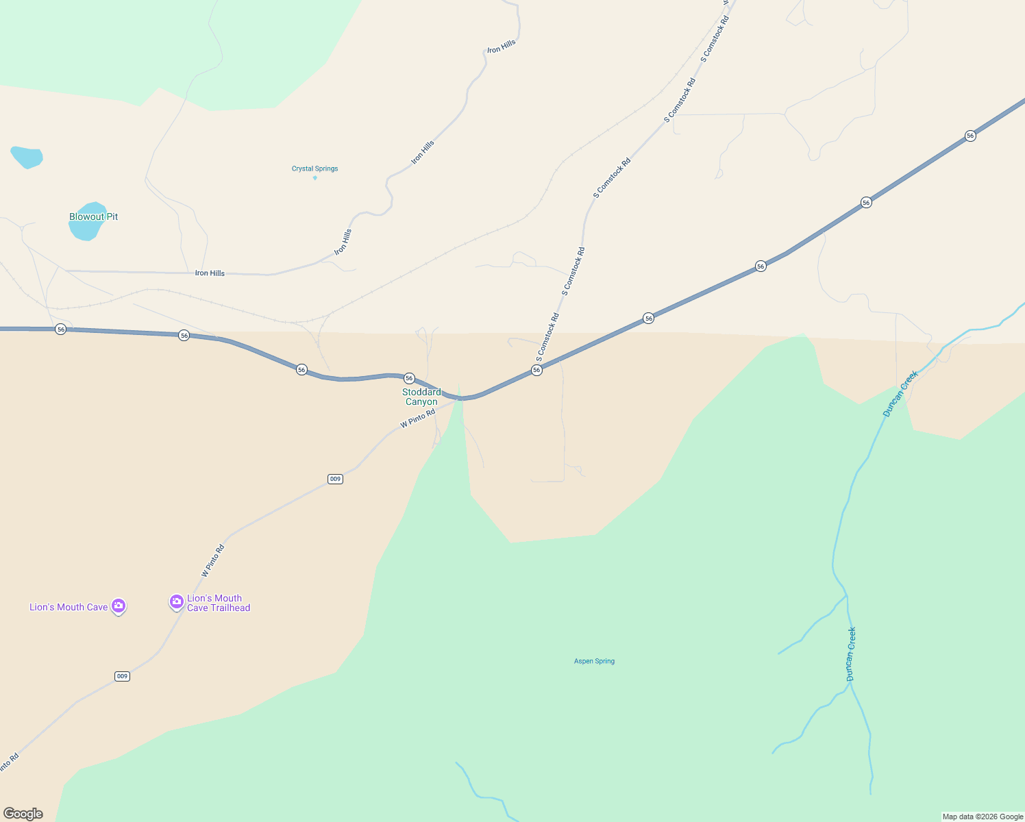 map of restaurants, bars, coffee shops, grocery stores, and more near 13753 Utah 56 in Cedar City