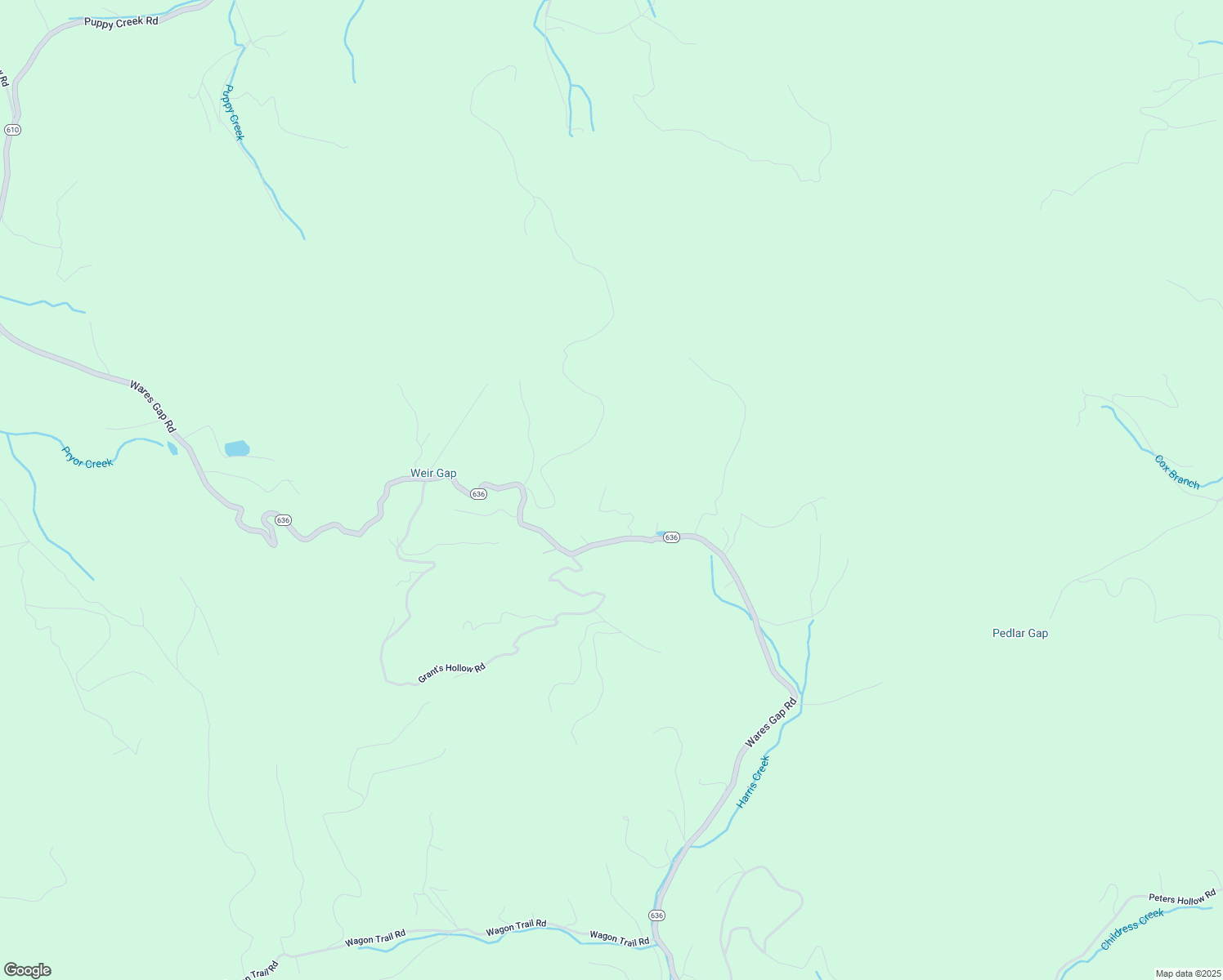 map of restaurants, bars, coffee shops, grocery stores, and more near 1195 Wares Gap Road in Monroe