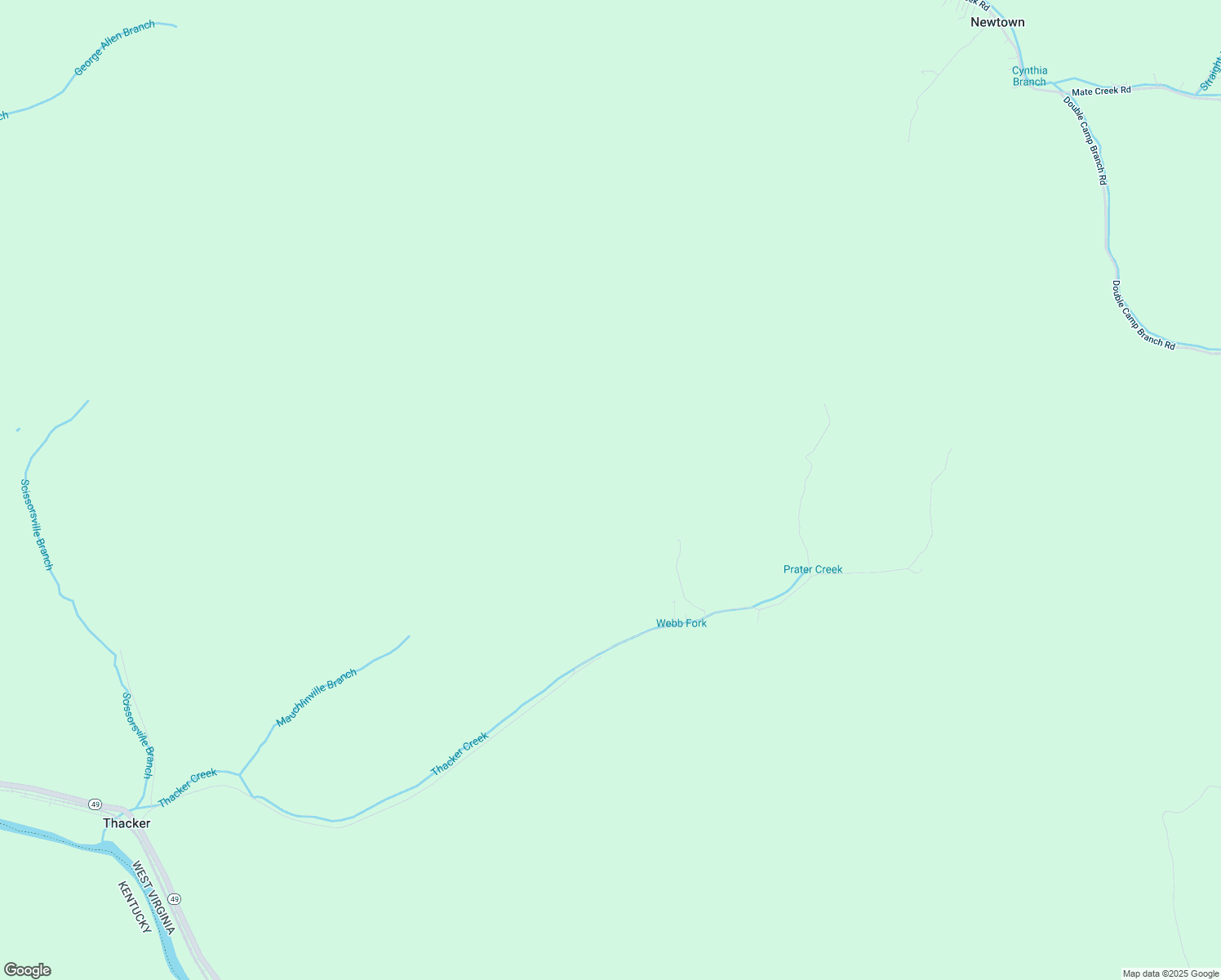 map of restaurants, bars, coffee shops, grocery stores, and more near in Matewan