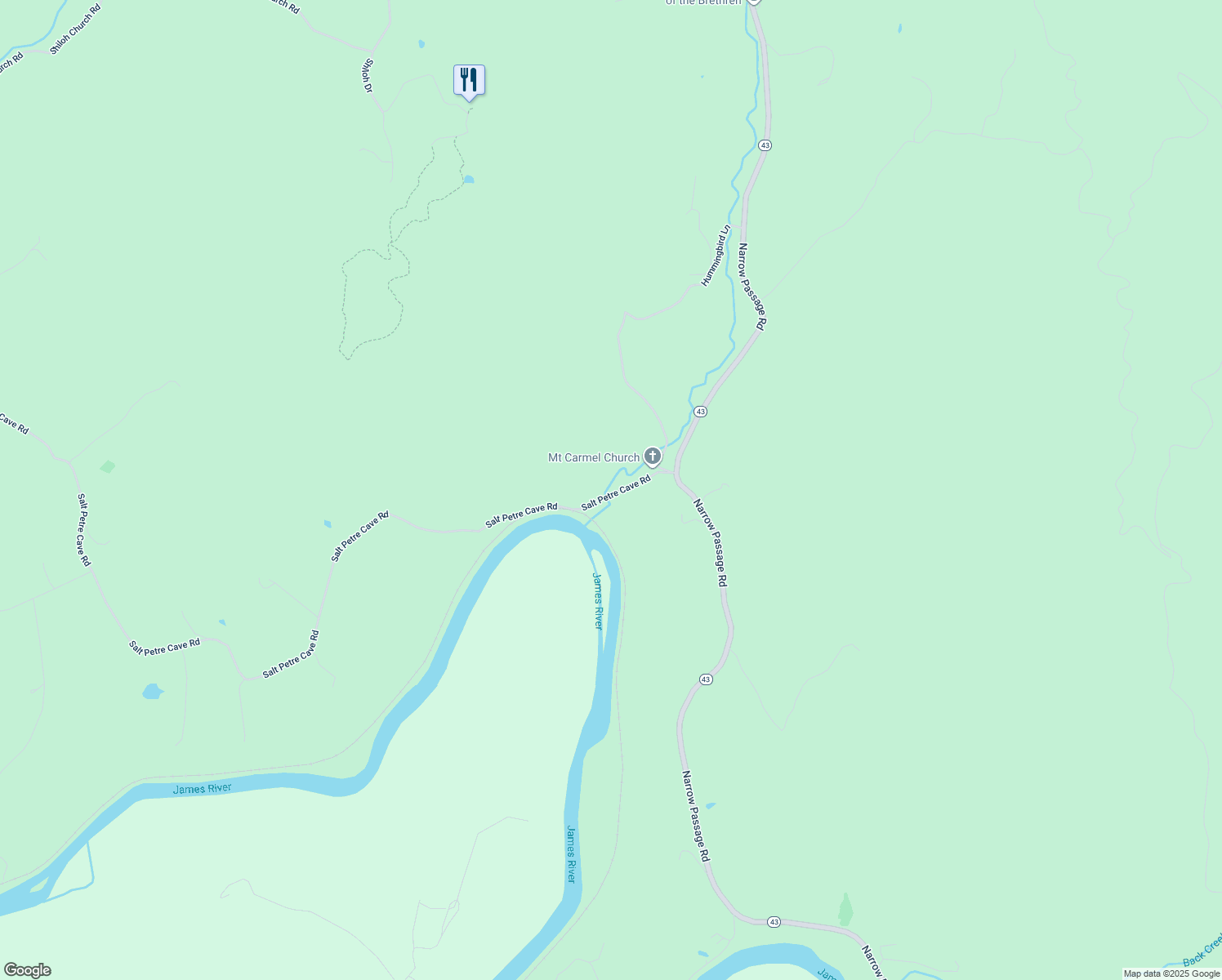 map of restaurants, bars, coffee shops, grocery stores, and more near 5039 Salt Petre Cave Road in Eagle Rock