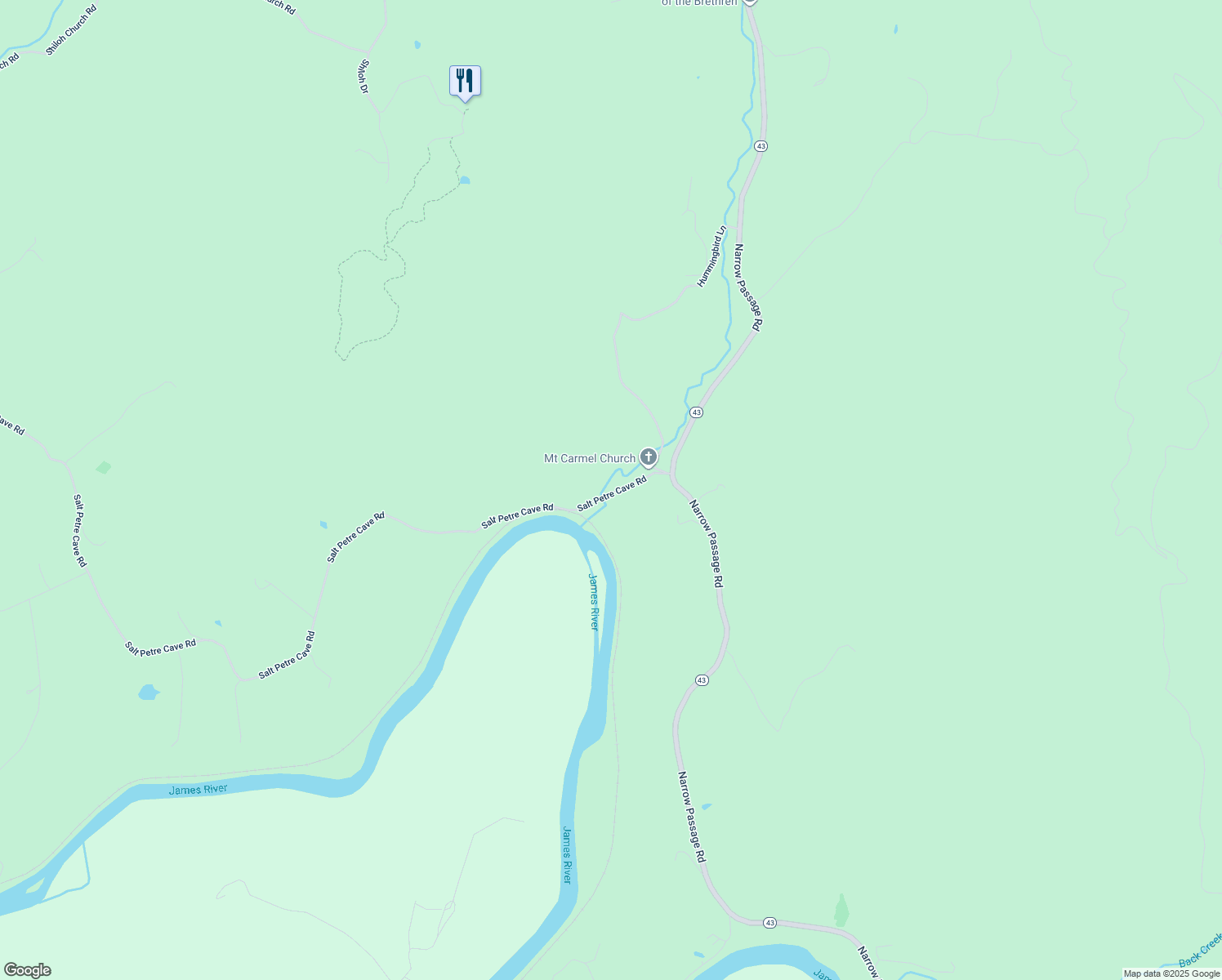 map of restaurants, bars, coffee shops, grocery stores, and more near 5039 Salt Petre Cave Road in Eagle Rock