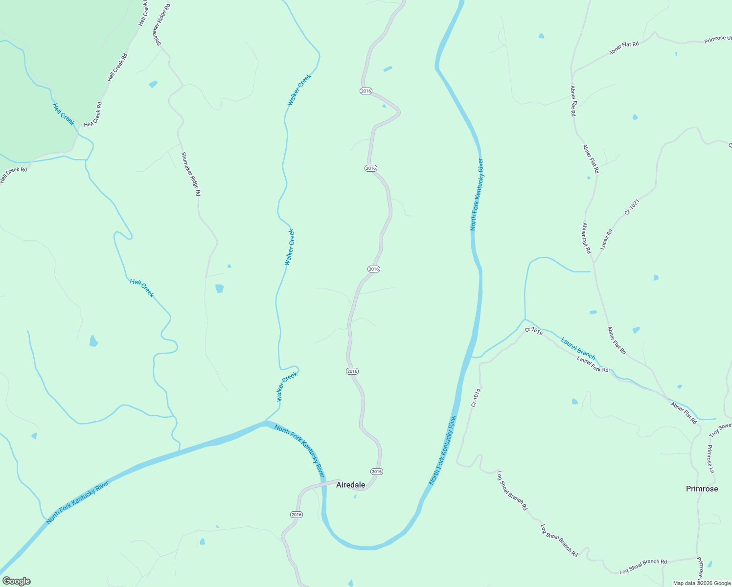 map of restaurants, bars, coffee shops, grocery stores, and more near Cliffs Run Road in Beattyville