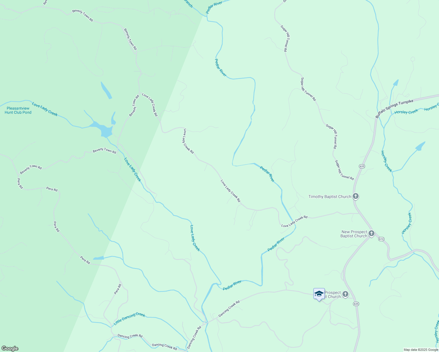 map of restaurants, bars, coffee shops, grocery stores, and more near Love Lady Creek Road in Monroe