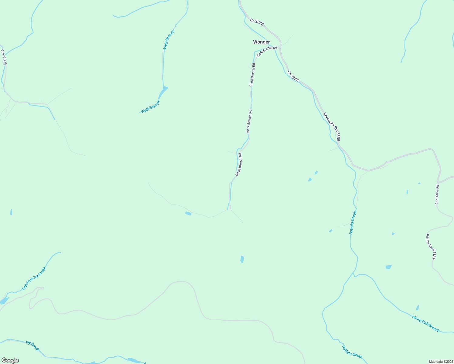 map of restaurants, bars, coffee shops, grocery stores, and more near 1404 Clark Branch Road in Prestonsburg