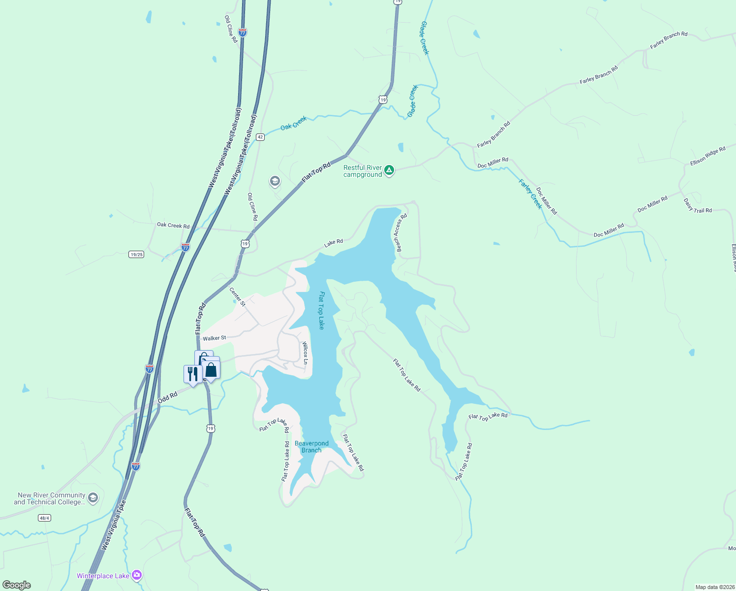 map of restaurants, bars, coffee shops, grocery stores, and more near 248 Circle Hill Road in Ghent
