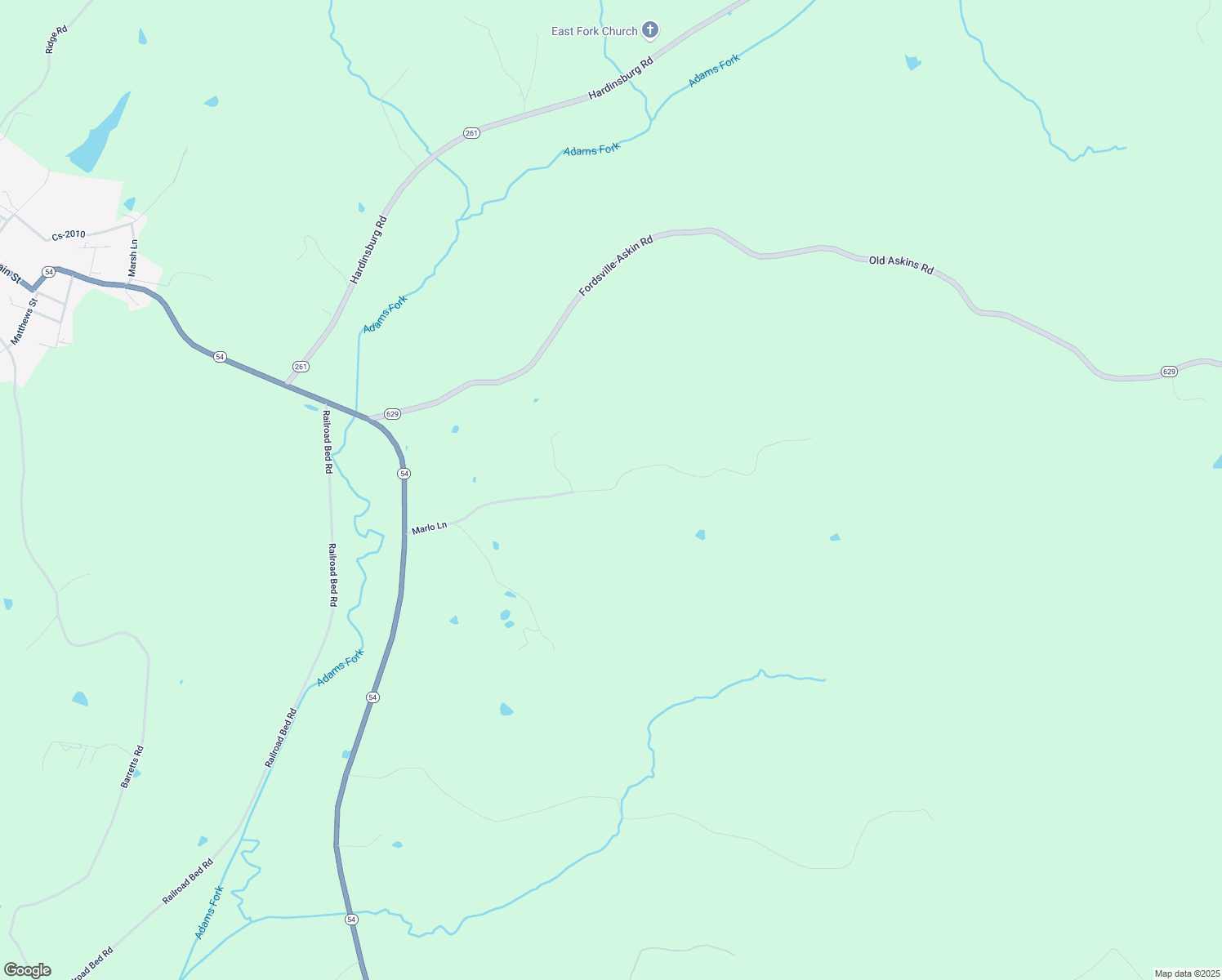 map of restaurants, bars, coffee shops, grocery stores, and more near Marlo Lane in Ohio County