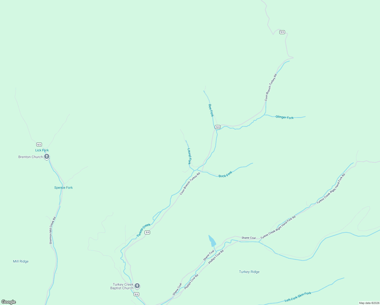 map of restaurants, bars, coffee shops, grocery stores, and more near Laurel Bridge Road in Wyoming County