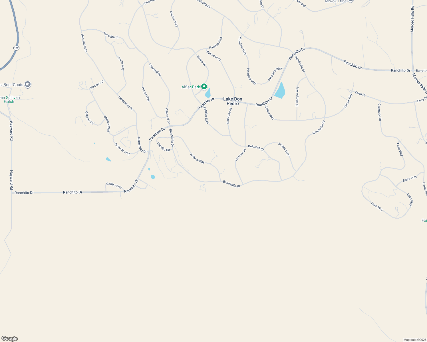 map of restaurants, bars, coffee shops, grocery stores, and more near 9232 Jalisco Way in La Grange