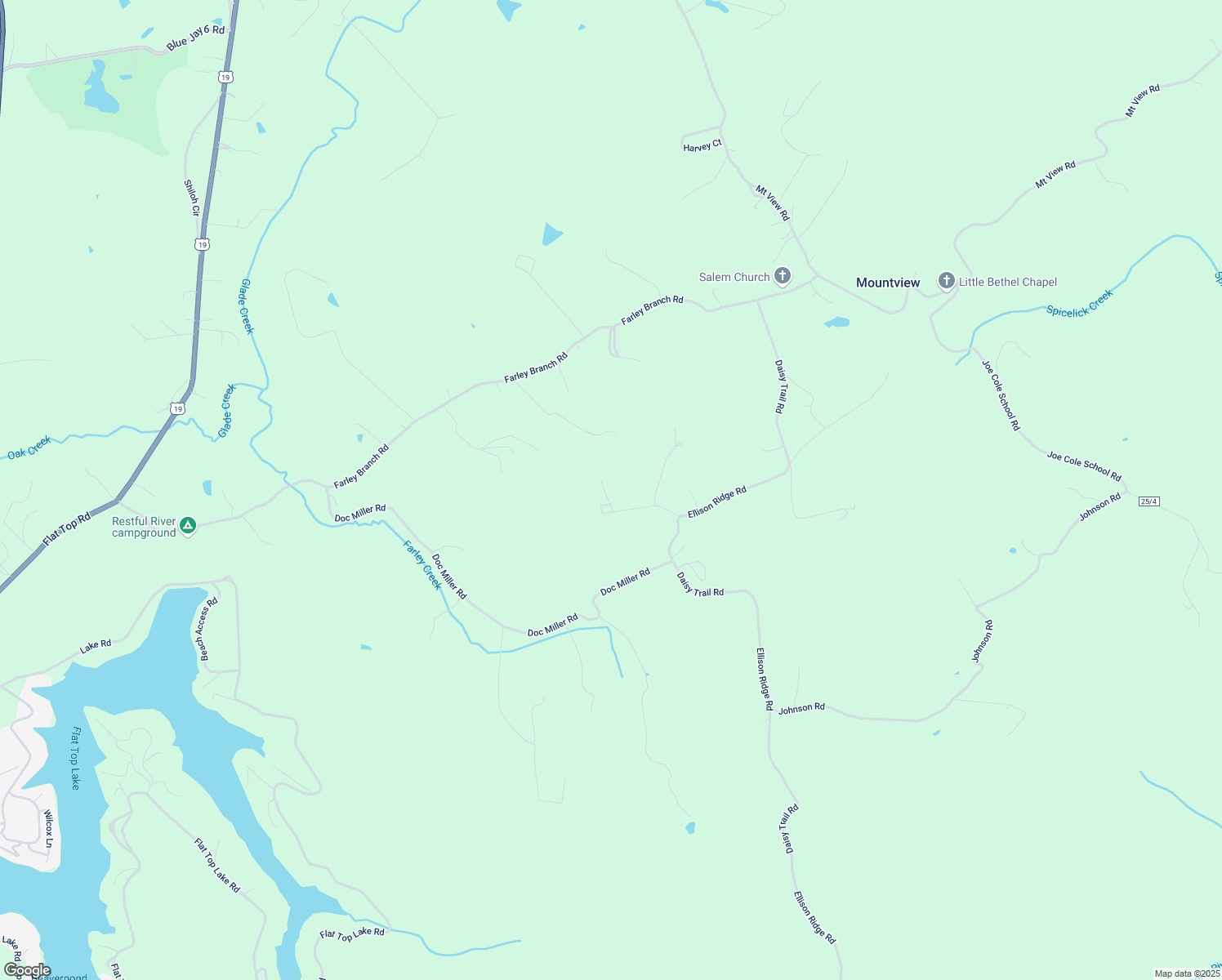 map of restaurants, bars, coffee shops, grocery stores, and more near 135 Madge Lane in Cool Ridge