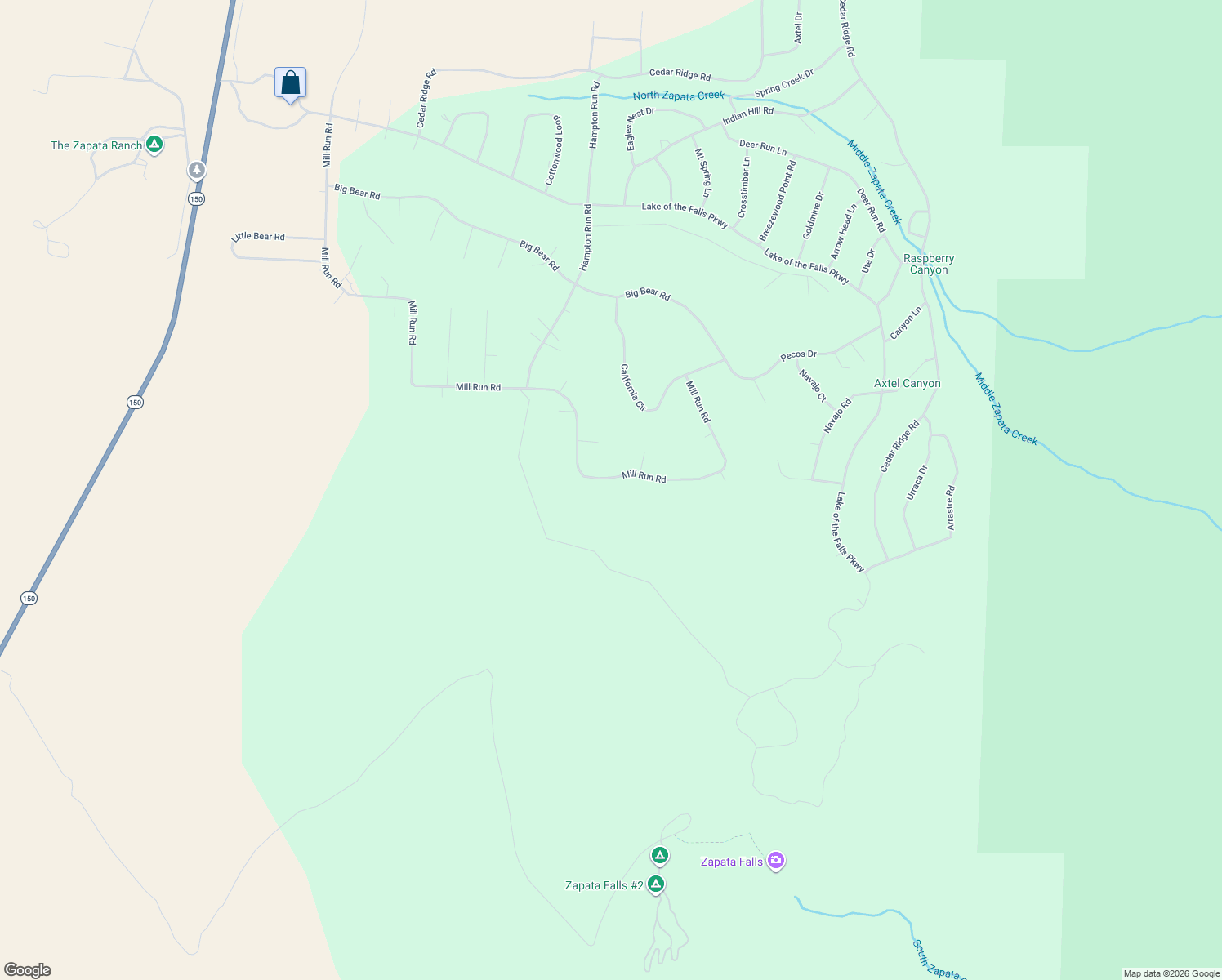 map of restaurants, bars, coffee shops, grocery stores, and more near 452-558 Mill Run Road in Mosca