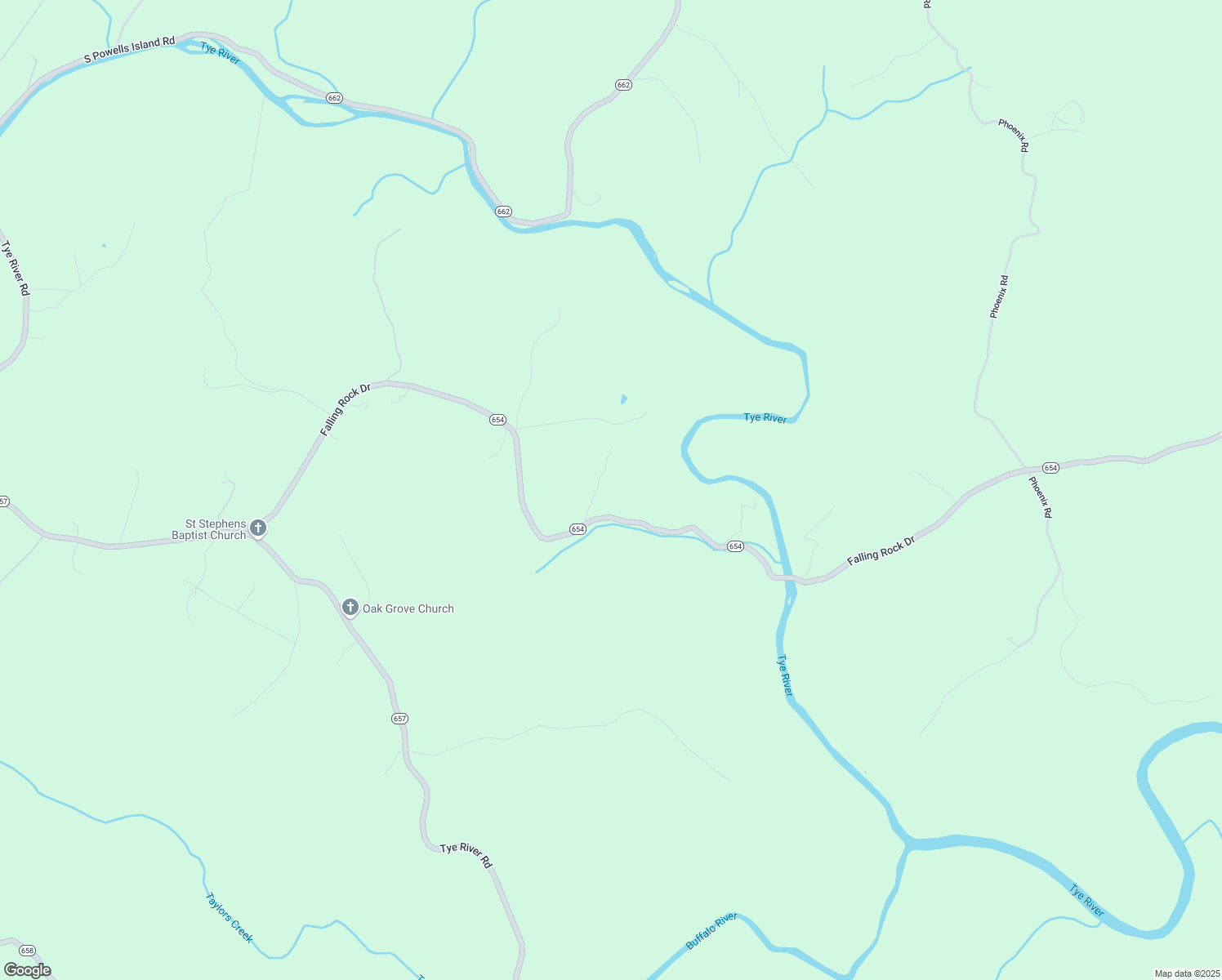 map of restaurants, bars, coffee shops, grocery stores, and more near 1583 Falling Rock Drive in Amherst