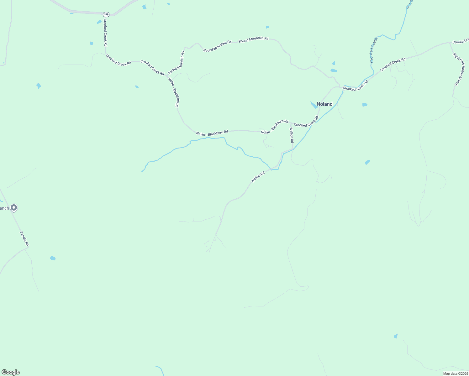map of restaurants, bars, coffee shops, grocery stores, and more near 149 Crossroads Way in Jinks