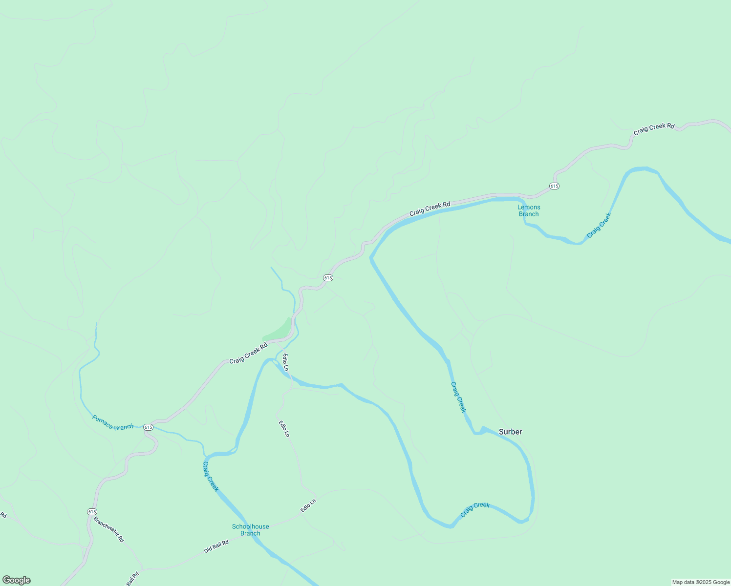 map of restaurants, bars, coffee shops, grocery stores, and more near in Surber