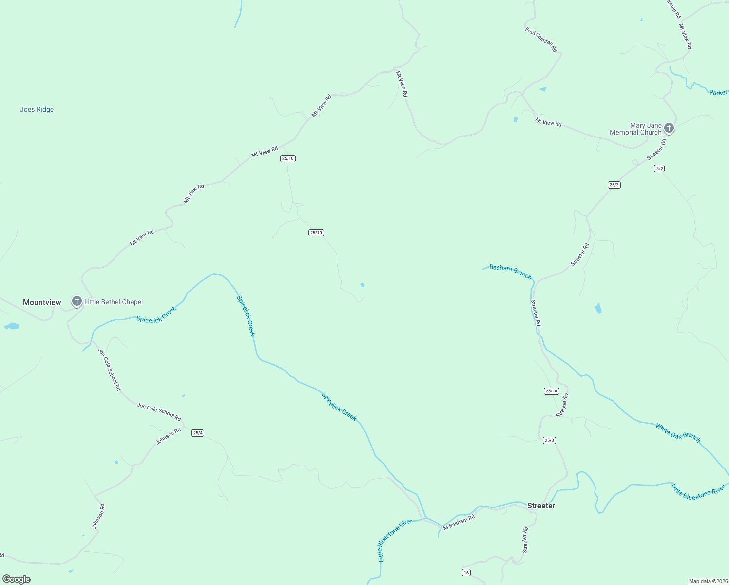 map of restaurants, bars, coffee shops, grocery stores, and more near 959 Basham Branch Road in Cool Ridge