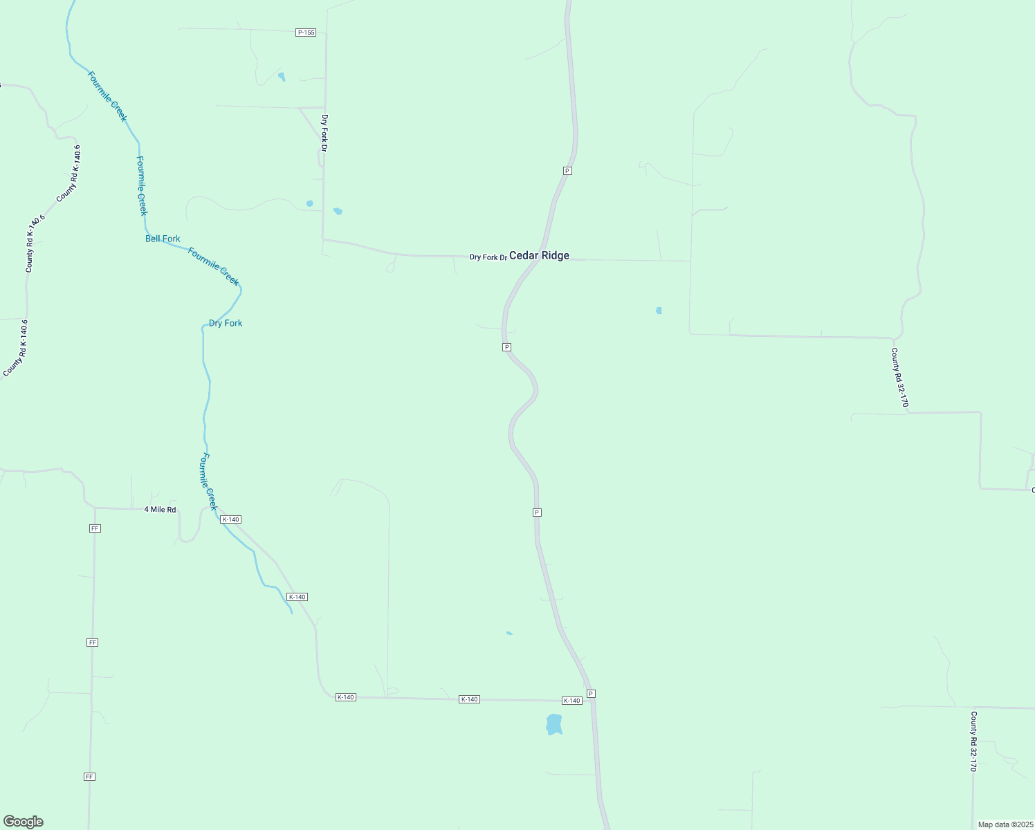 map of restaurants, bars, coffee shops, grocery stores, and more near State Highway P in Long Lane