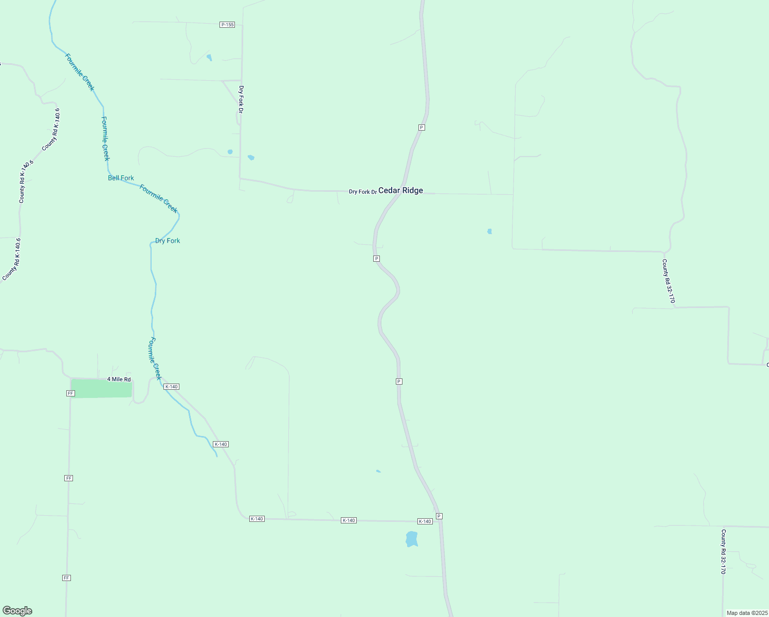 map of restaurants, bars, coffee shops, grocery stores, and more near State Highway P in Long Lane
