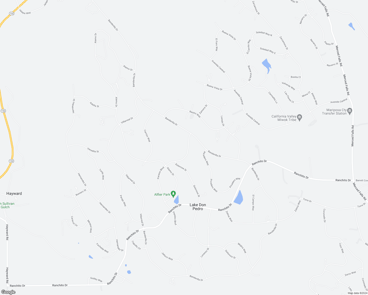 map of restaurants, bars, coffee shops, grocery stores, and more near 9775 Paraiso Boulevard in La Grange