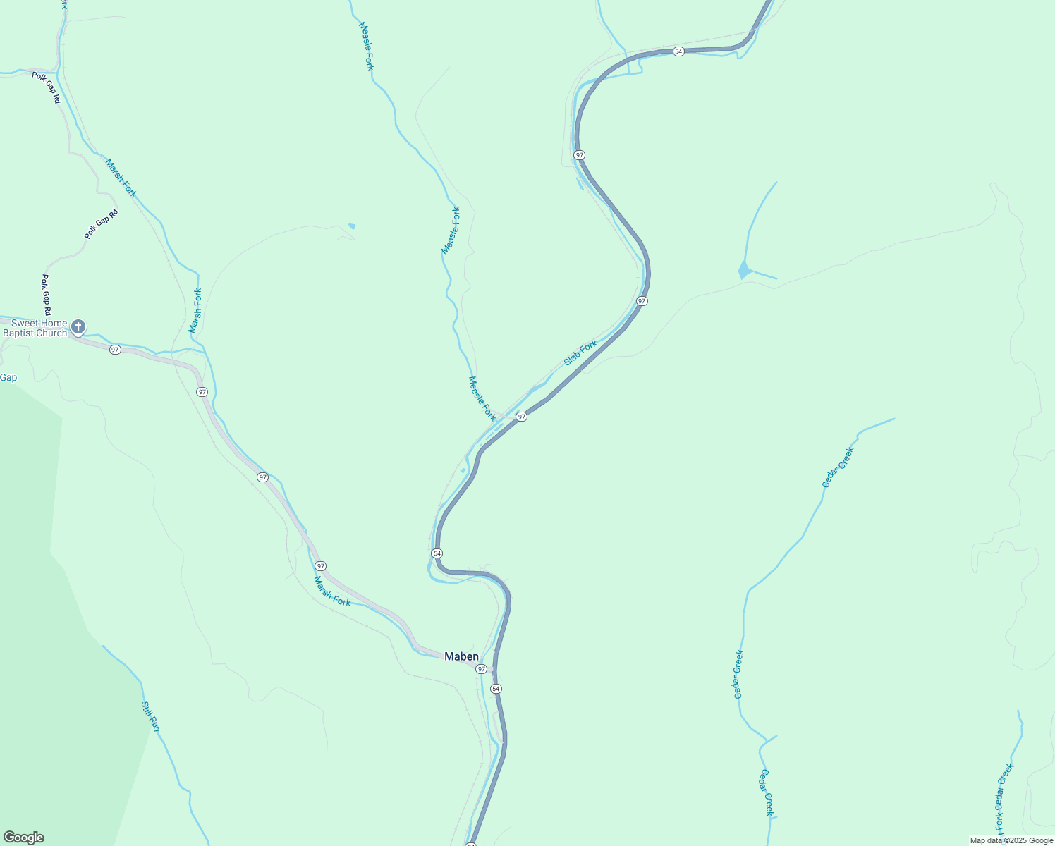 map of restaurants, bars, coffee shops, grocery stores, and more near in Maben