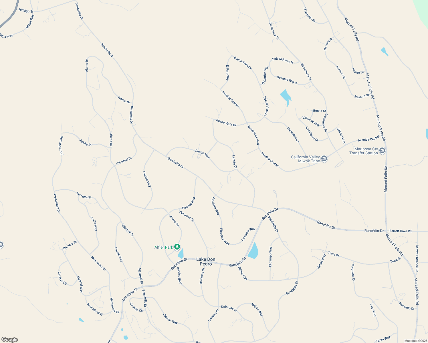 map of restaurants, bars, coffee shops, grocery stores, and more near 9713 Rastro Way in La Grange