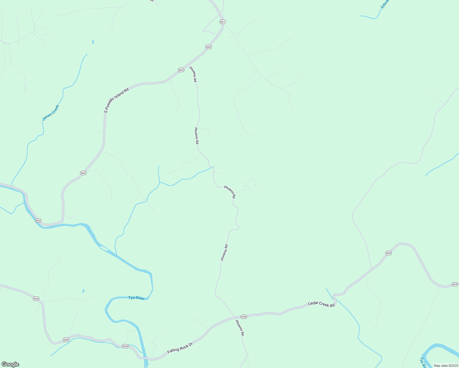 map of restaurants, bars, coffee shops, grocery stores, and more near 2485 Phoenix Road in Arrington