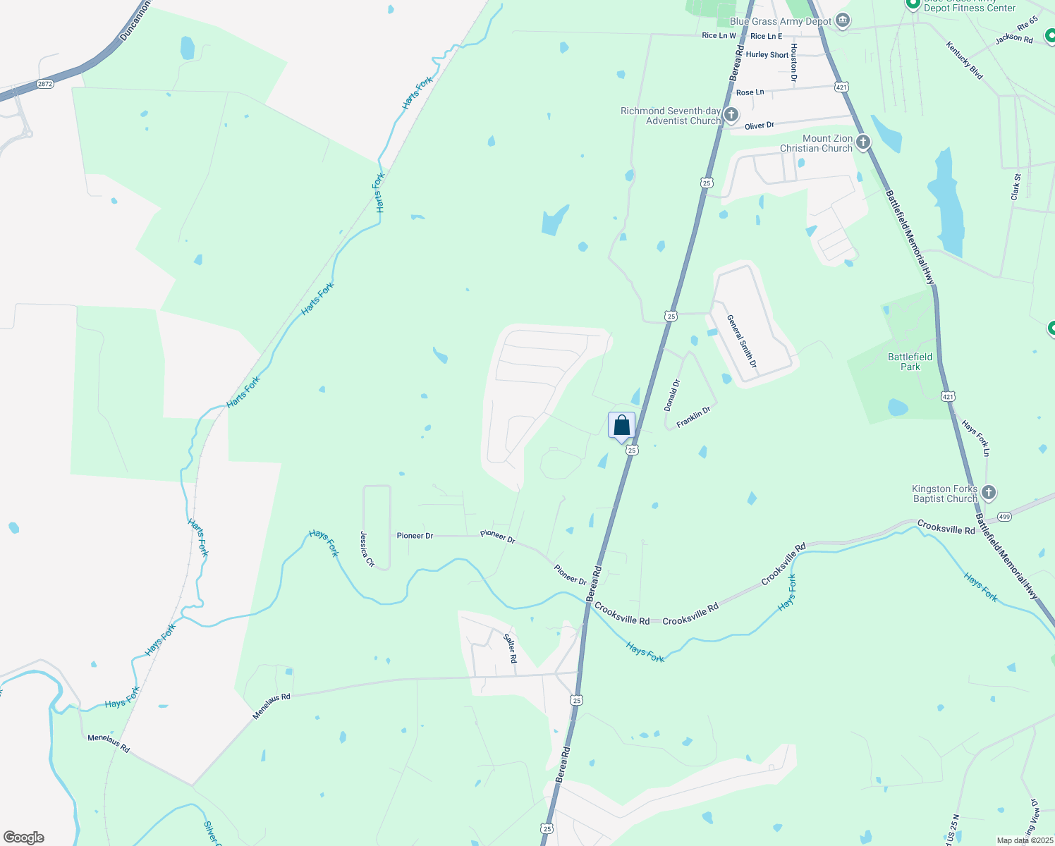 map of restaurants, bars, coffee shops, grocery stores, and more near 901 Kenblue Lane in Richmond