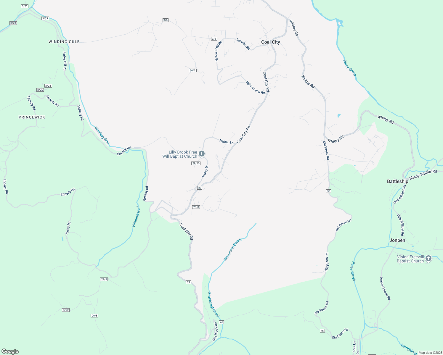 map of restaurants, bars, coffee shops, grocery stores, and more near 110 Coral Lane in Coal City