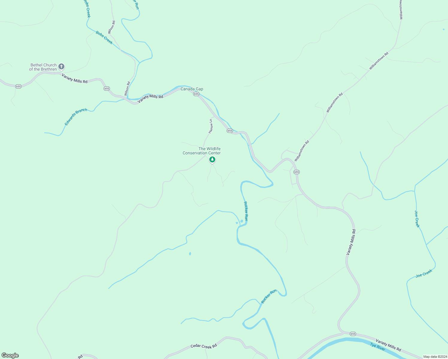 map of restaurants, bars, coffee shops, grocery stores, and more near 593 Harlow Lane in Arrington
