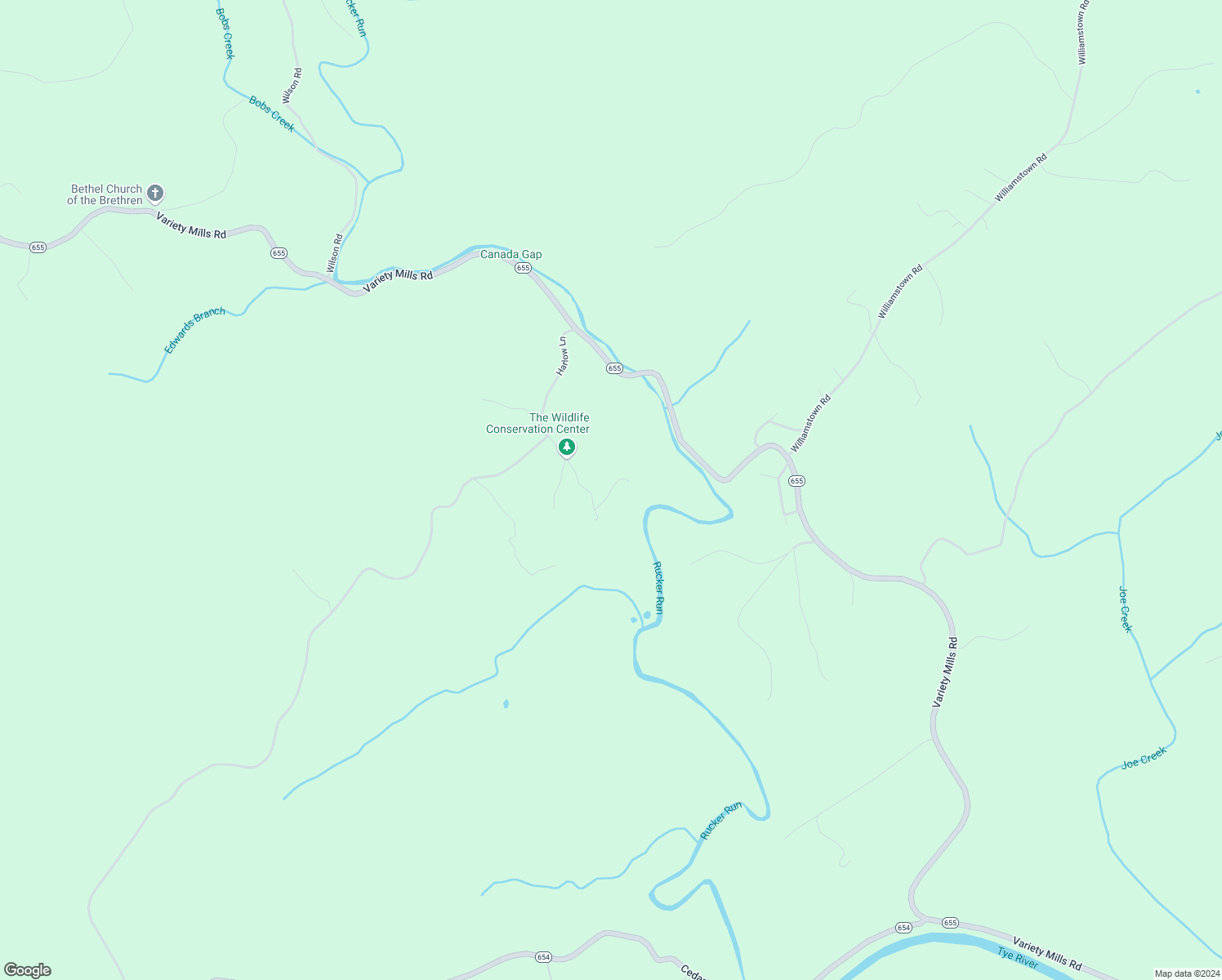 map of restaurants, bars, coffee shops, grocery stores, and more near 593 Harlow Lane in Arrington