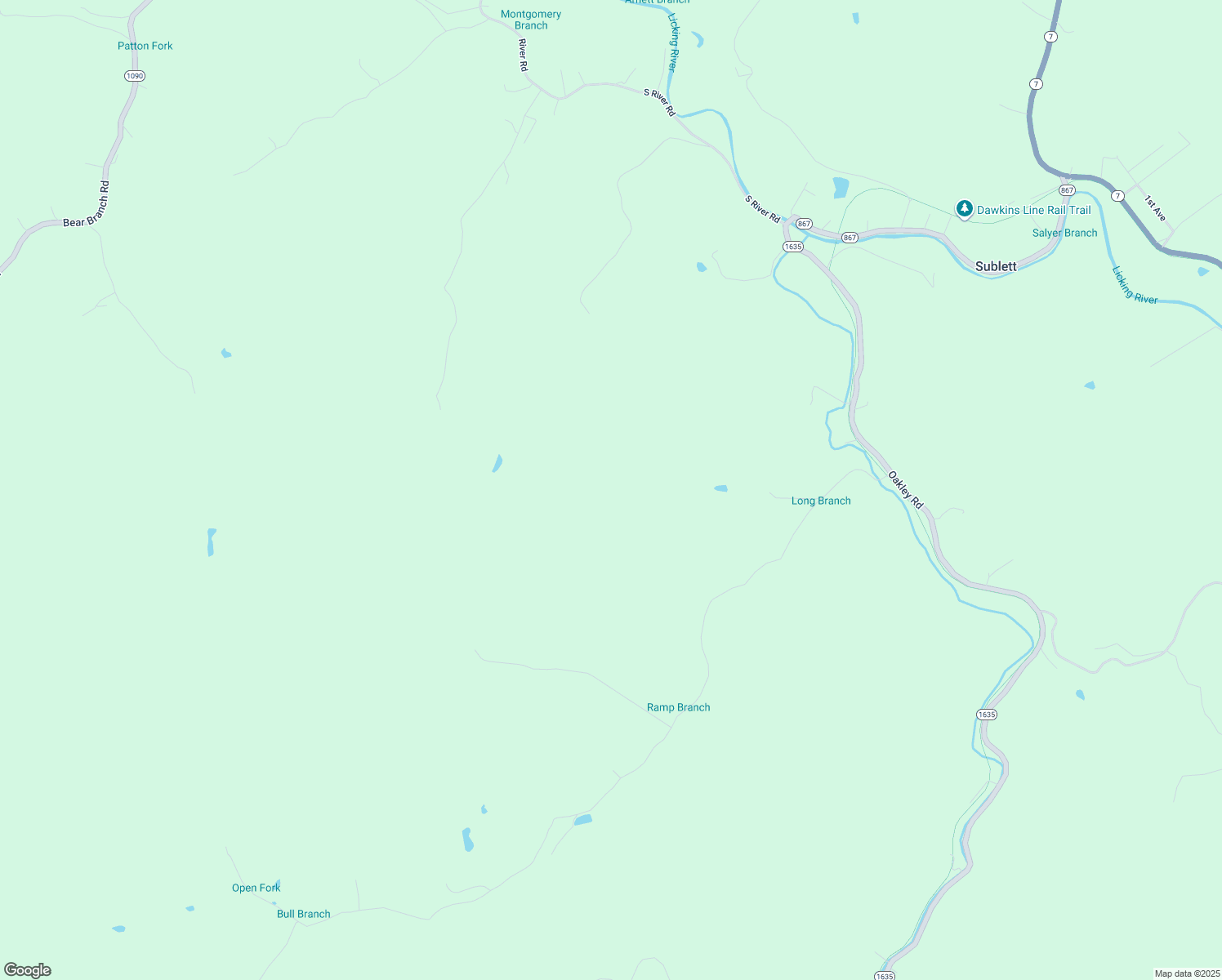 map of restaurants, bars, coffee shops, grocery stores, and more near in Magoffin
