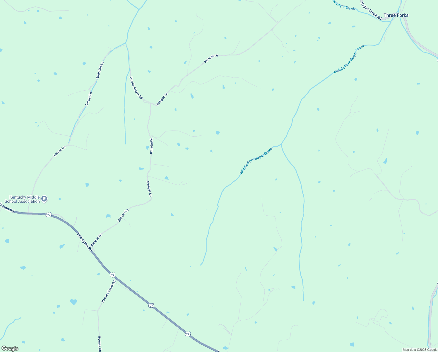 map of restaurants, bars, coffee shops, grocery stores, and more near White Way in Lancaster