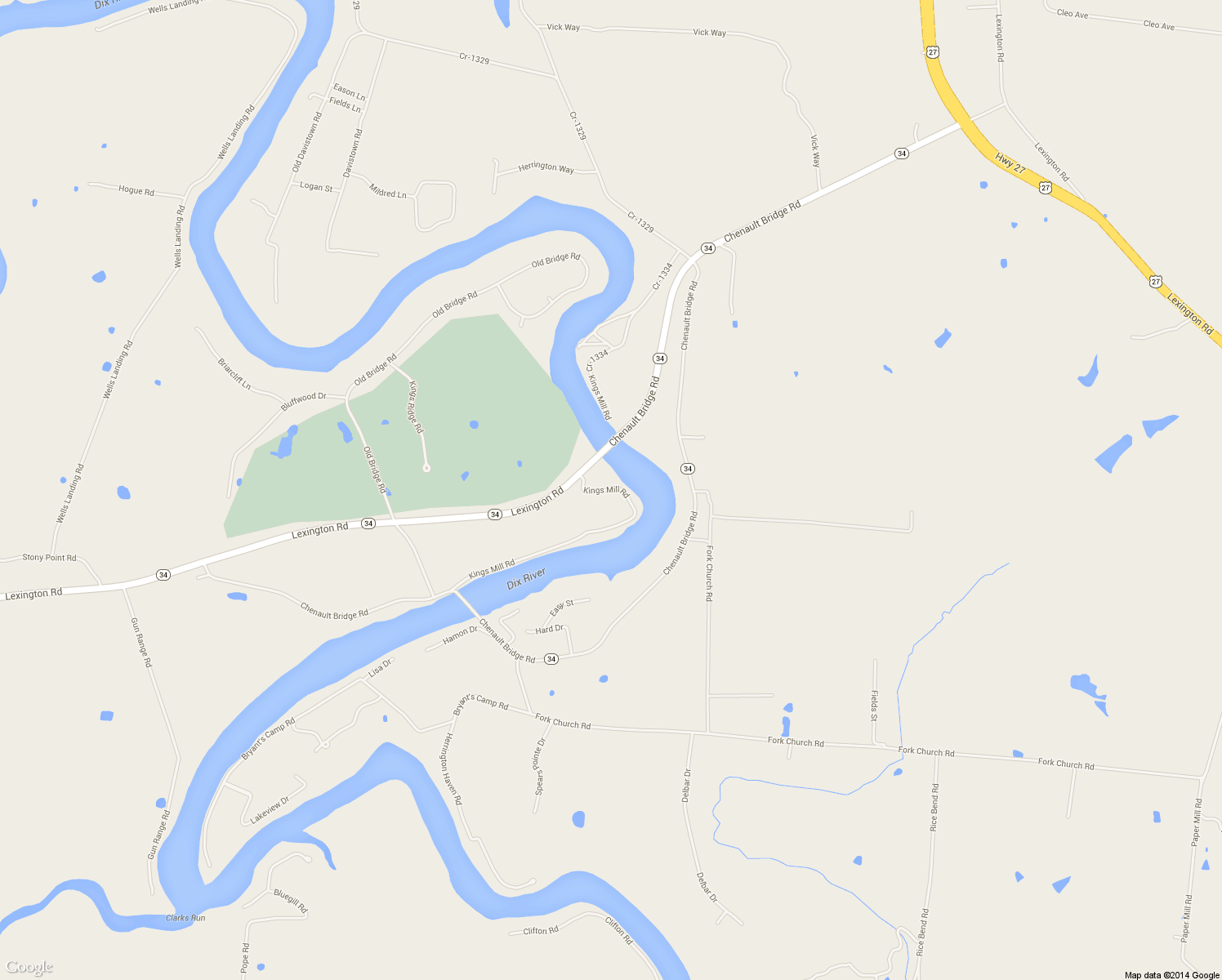 map of restaurants, bars, coffee shops, grocery stores, and more near 677 Kings Mill Road in Danville