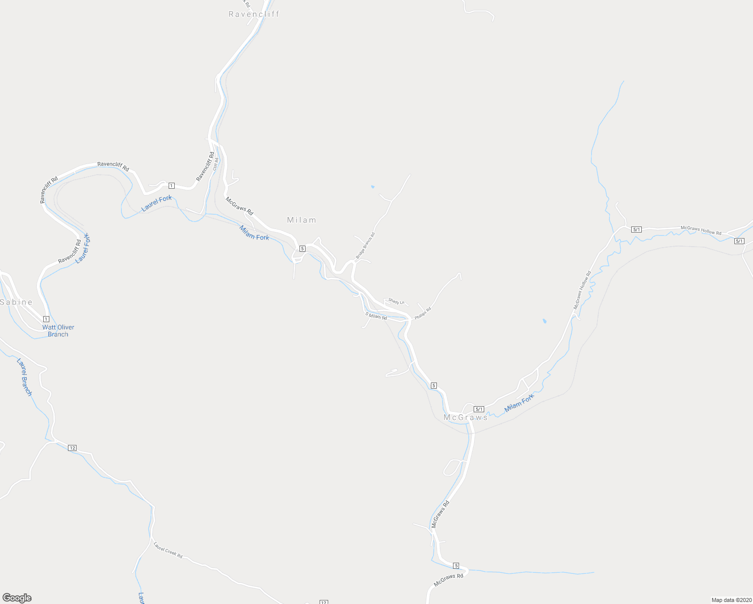 map of restaurants, bars, coffee shops, grocery stores, and more near Saulsville-Ravencliffe Road in Ravencliff
