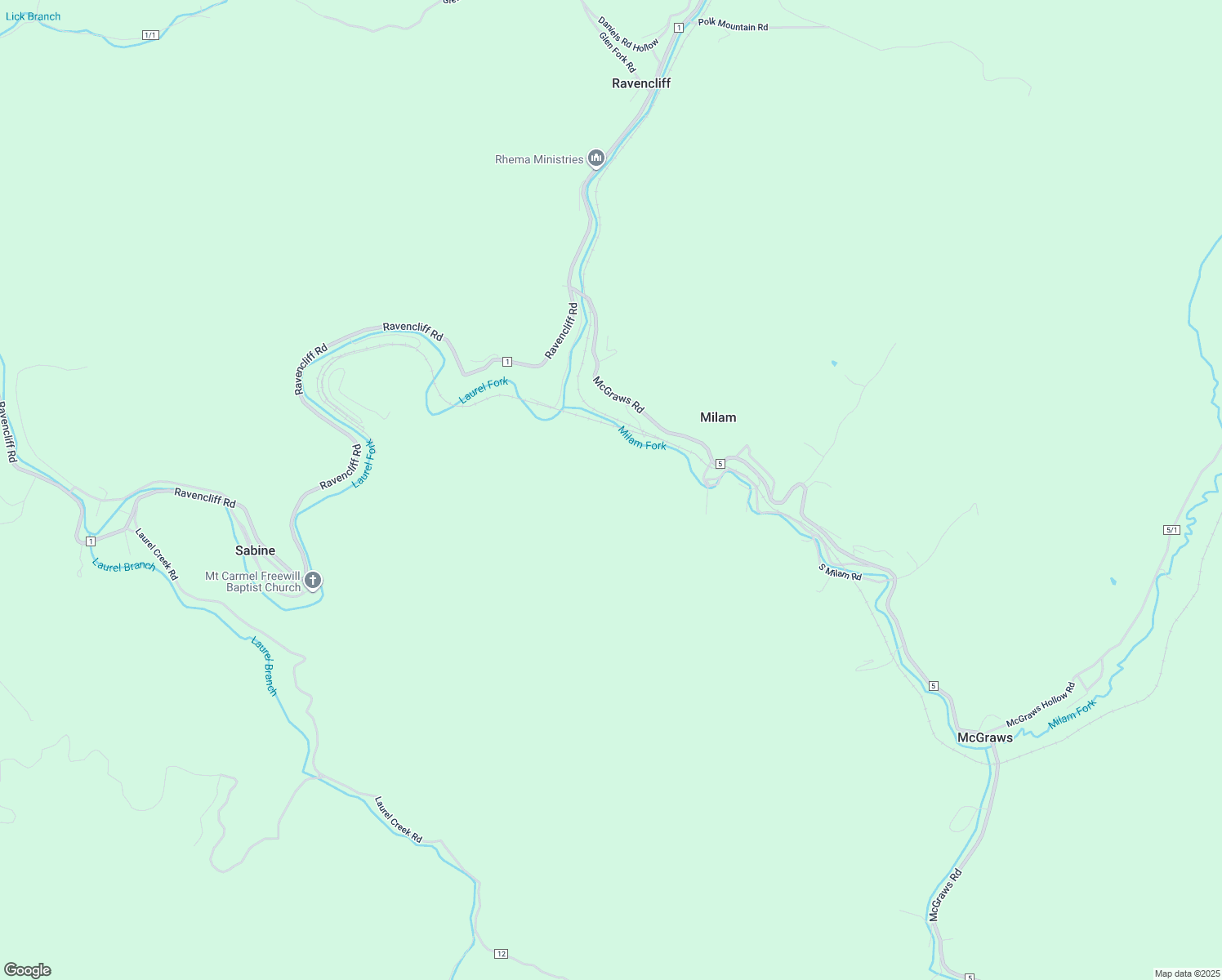 map of restaurants, bars, coffee shops, grocery stores, and more near in Ravencliff