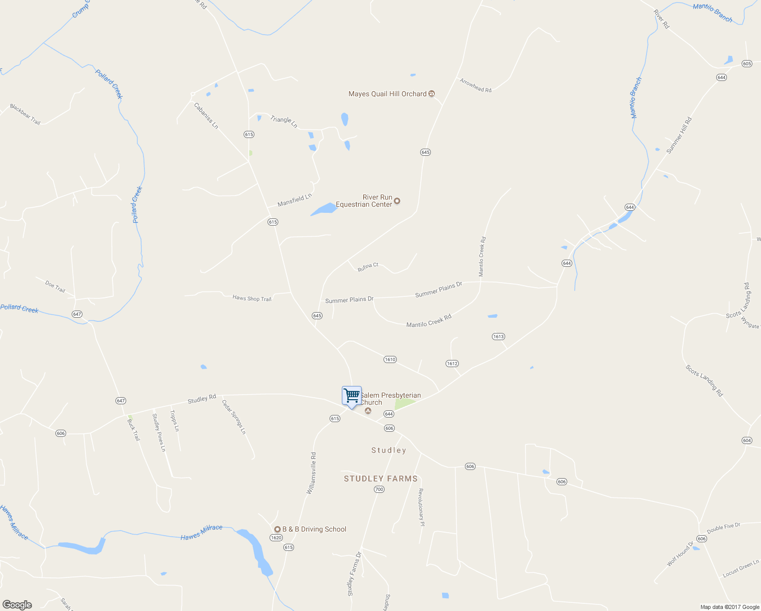 map of restaurants, bars, coffee shops, grocery stores, and more near 5355 Summer Plains Drive in Mechanicsville