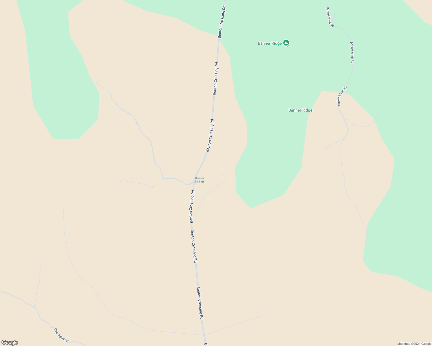 map of restaurants, bars, coffee shops, grocery stores, and more near 21370 Benton Crossing Road in Benton