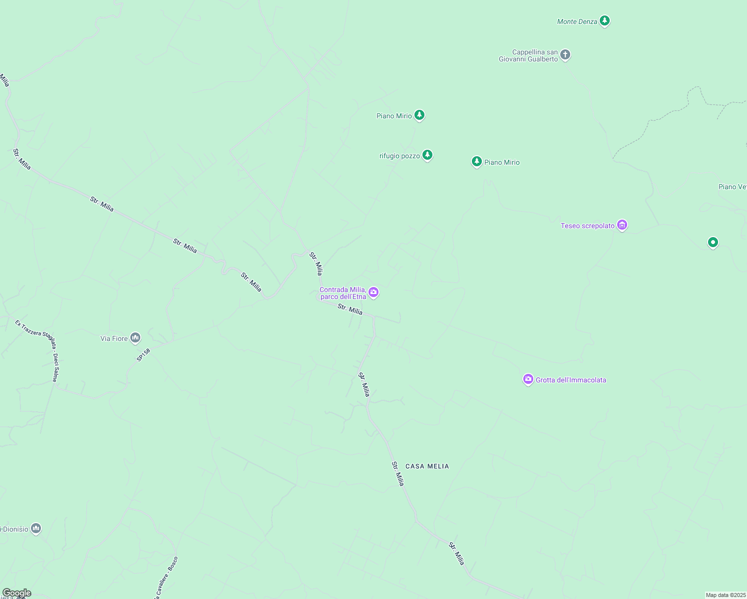 map of restaurants, bars, coffee shops, grocery stores, and more near in Metropolitan city of Catania