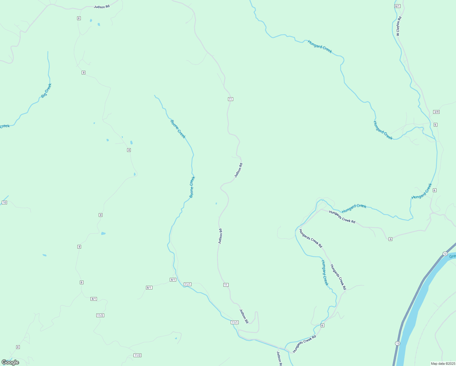map of restaurants, bars, coffee shops, grocery stores, and more near Taylors Ridge in Pence Springs