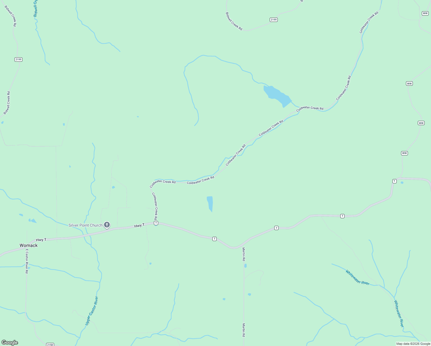 map of restaurants, bars, coffee shops, grocery stores, and more near 10263 Coldwater Creek Road in Fredericktown