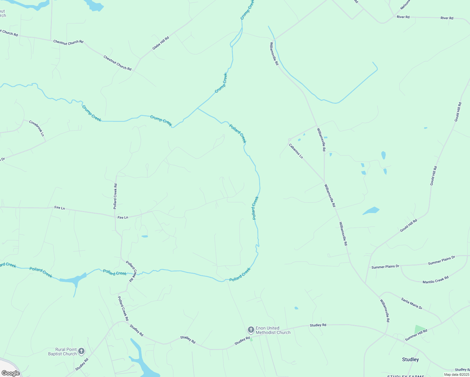 map of restaurants, bars, coffee shops, grocery stores, and more near 6200 Fire Lane in Mechanicsville